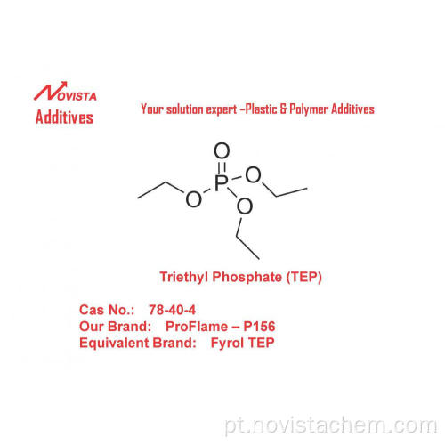 Trietil Fosfato TEP plastificante retardador de chama 78-40-0